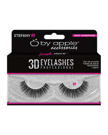 BY APPLE 3D EYELASHES W-09 STEFANY 34559