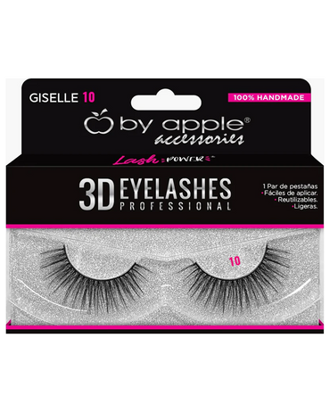 BY APPLE 3D EYELASHES W-10 GISELLE 34560
