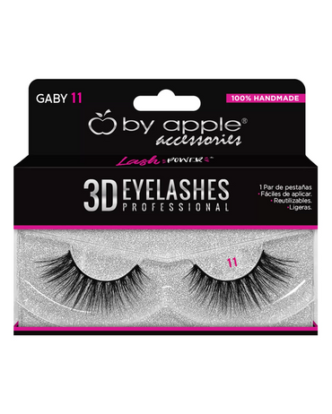 BY APPLE 3D EYELASHES W-11 GABY 37020