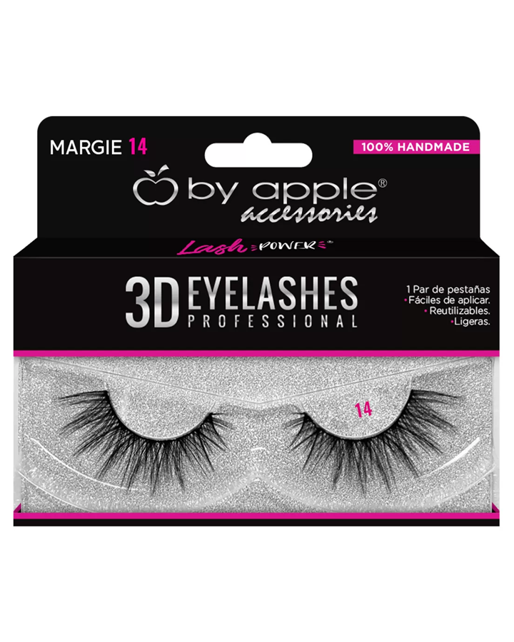 BY APPLE 3D EYELASHES W-14 MARGIE 40040