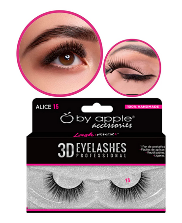 BY APPLE 3D EYELASHES W-15 ALICE 40041