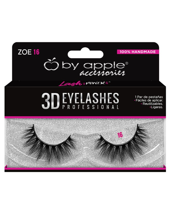 BY APPLE 3D EYELASHES W-16 ZOE 40042