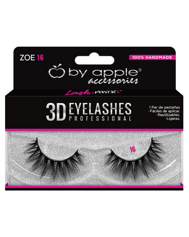 BY APPLE 3D EYELASHES W-16 ZOE 40042