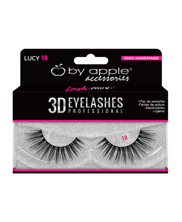 BY APPLE 3D EYELASHES W-18 LUCY 42672