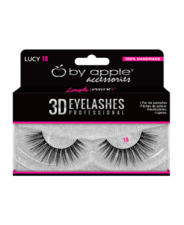 BY APPLE 3D EYELASHES W-18 LUCY 42672