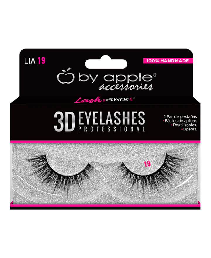 BY APPLE 3D EYELASHES W-19 LIA 42673