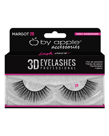 BY APPLE 3D EYELASHES W-20 MARGOT 50196 - El Palacio De La Belleza