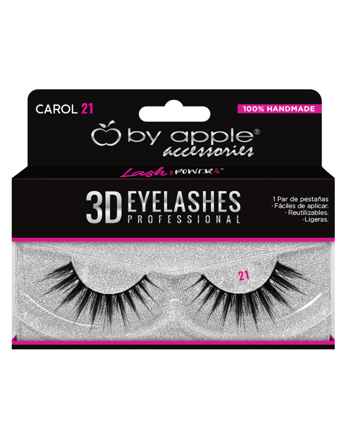 BY APPLE 3D EYELASHES W-21 CAROL 50197
