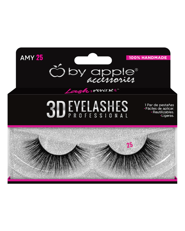 BY APPLE 3D EYELASHES W-25 AMY 58210