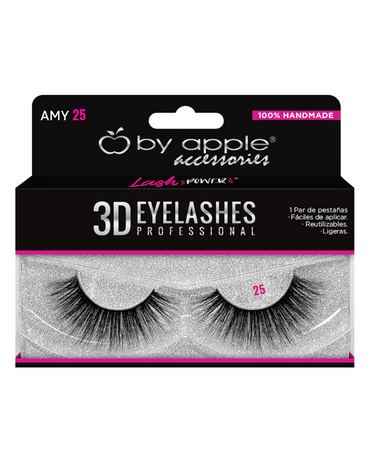 BY APPLE 3D EYELASHES W-25 AMY 58210