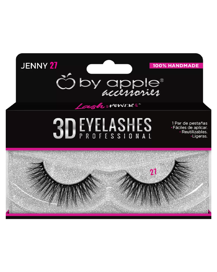 BY APPLE 3D EYELASHES W-27 JENNY 58212