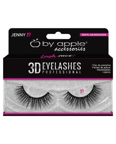 BY APPLE 3D EYELASHES W-27 JENNY 58212