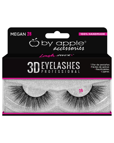 BY APPLE 3D EYELASHES W-28 MEGAN 58213