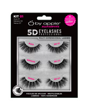 BY APPLE 5D EYELASHES 3 PARES KIT 01 (01 AURA, 03 GENESIS, 07 VENUS) 64955