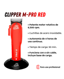 OLD SCULL M-PRO CLIPPER ROJA