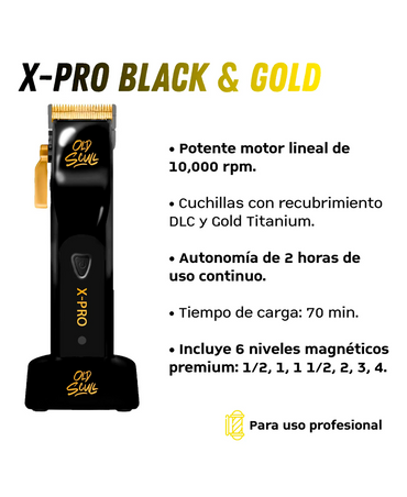 OLD SCULL X-COMBO ECLIPSE CLIPPER X-PRO TRIMMER T-PRO