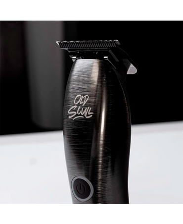 OLD SCULL EXPERT COMBO NEO E-CLIPPER +  E-TRIMMER ALUMINIO CEPILLADO