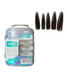 PUNTO NAILS TIP PRESS ON ALMOND CRISTAL XL 100 PZS.