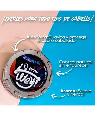 Q PRRO WEY CERA MODELADORA ALOE VERA 150 ML.