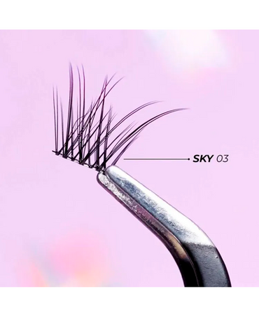 BY APPLE PESTAÑAS CONSTRUIBLES #03 SKY 68447 BLISTER LILA