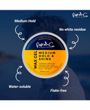 PAPI & CO. WAX GEL MEDIUM HOLD & SHINE 100 GRS./3.5 OZ.