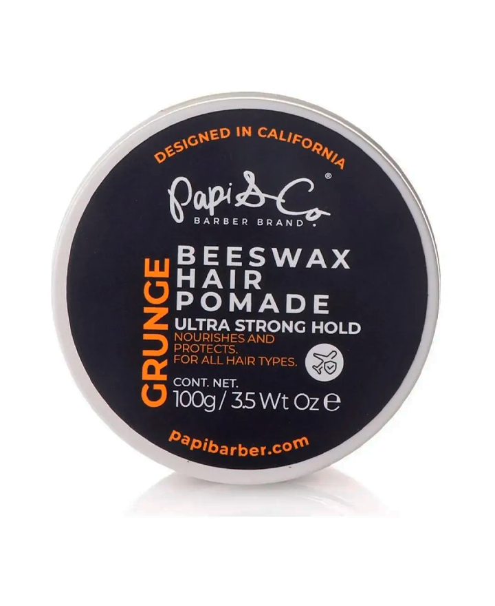 PAPI & CO. GRUNGE BEESWAX HAIR POMADE ULTRA STRONG HOLD 100 G.