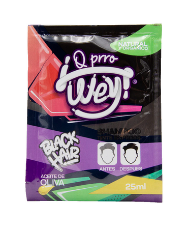 Q PRRO WEY HAIR SOBRE 25 ML. BLACK