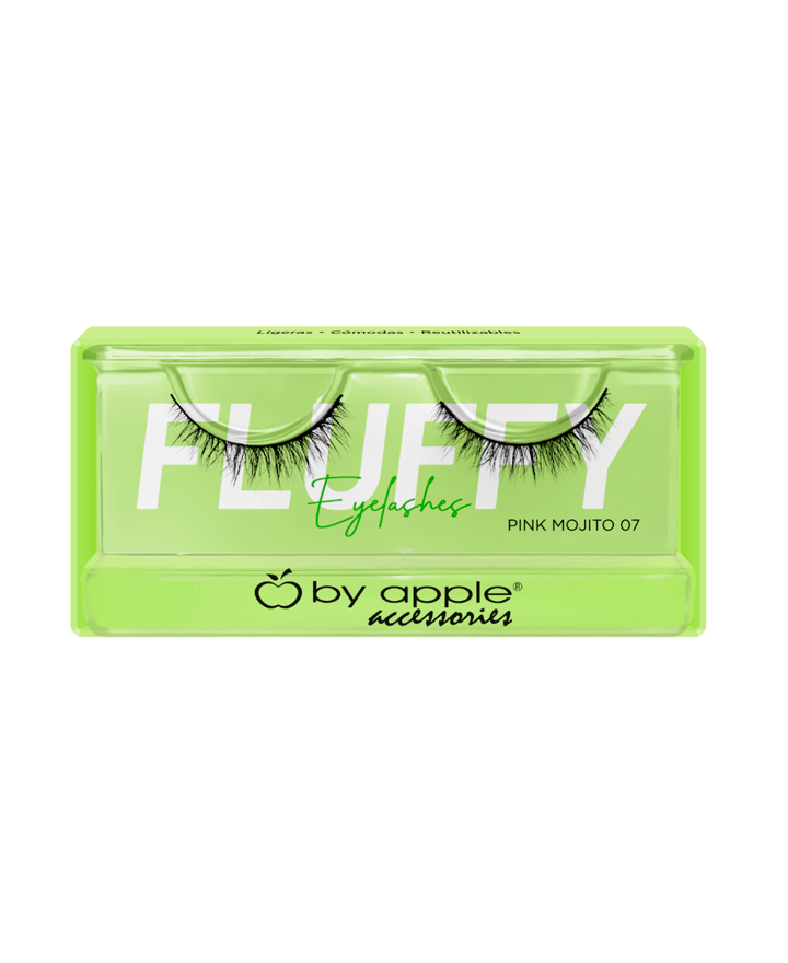BY APPLE PESTAÑAS FLUFFY PINK MOJITO #07