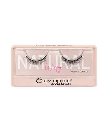 BY APPLE PESTAÑAS WISPY NATURAL AURA GLOW #01