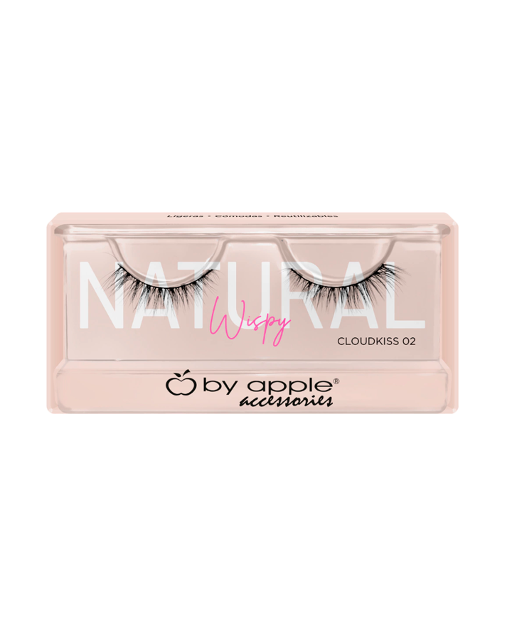 BY APPLE PESTAÑAS WISPY NATURAL CLOUDKISS #02