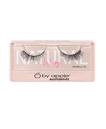 BY APPLE PESTAÑAS WISPY NATURAL SPARKLE #08
