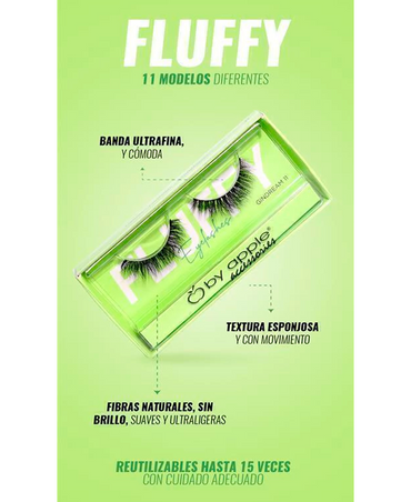 BY APPLE PESTAÑAS FLUFFY GINDREAM #11