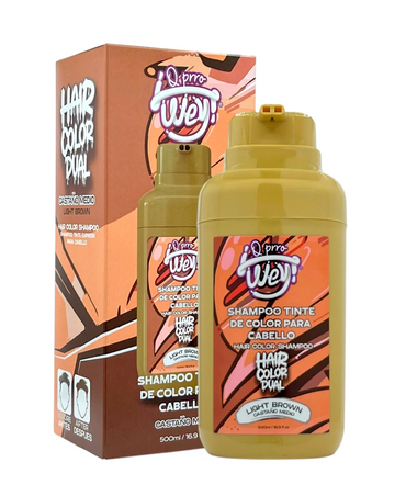 Q PRRO HAIR SHAMPOO TINTE CATAÑO MEDIO 500 ML. - El Palacio De La Belleza