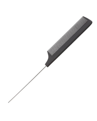 MC8 PEINE CARBON ANTIESTATICO CON GANCHO COLA METAL. PF1770