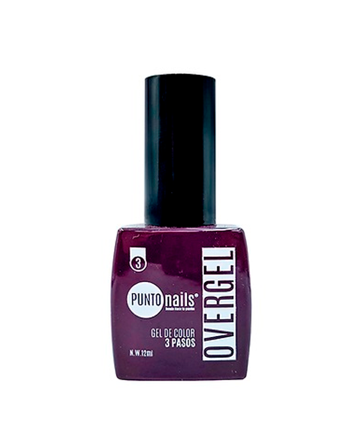 PUNTO NAILS OVERGEL 12 ML. #03 PURPURA