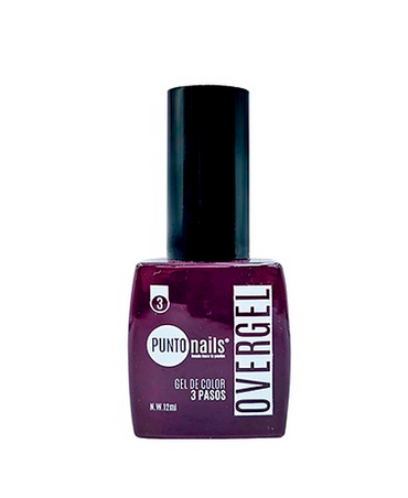 PUNTO NAILS OVERGEL 12 ML. #03 PURPURA