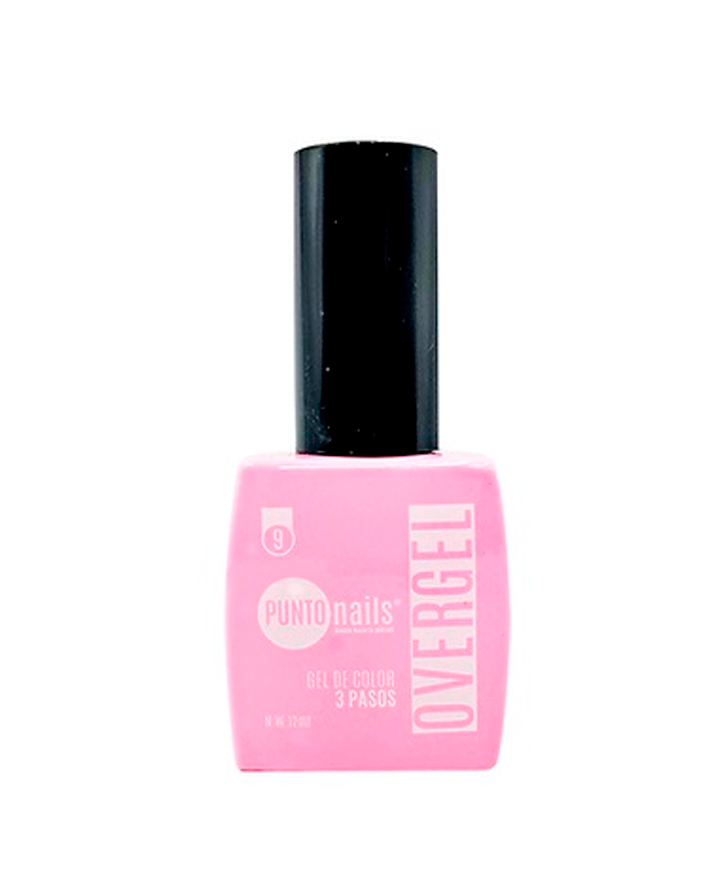 PUNTO NAILS OVERGEL 12 ML. #09 ROSA BABY
