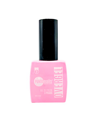 PUNTO NAILS OVERGEL 12 ML. #09 ROSA BABY