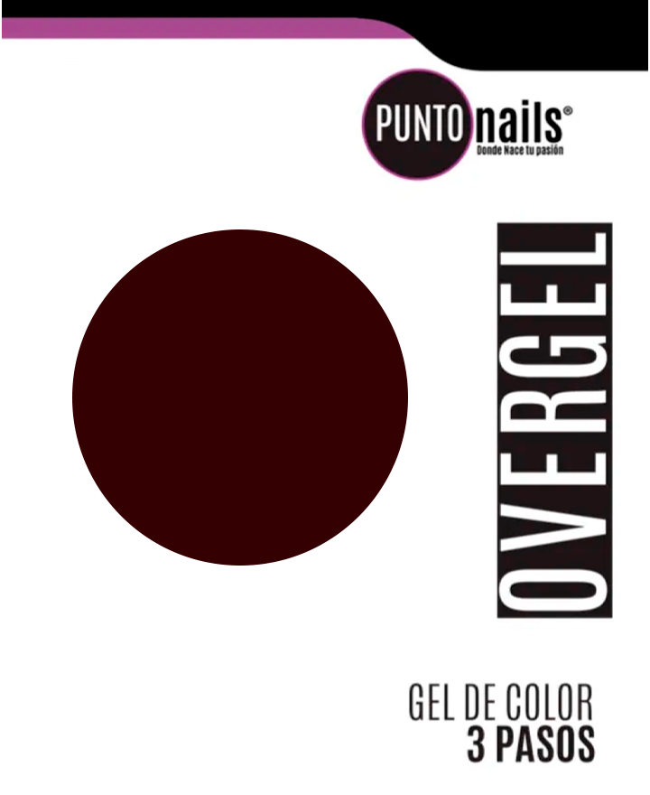 PUNTO NAILS OVERGEL 12 ML. #10 CAOBA