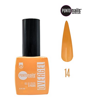 PUNTO NAILS OVERGEL 12 ML. #14 ALMENDRA