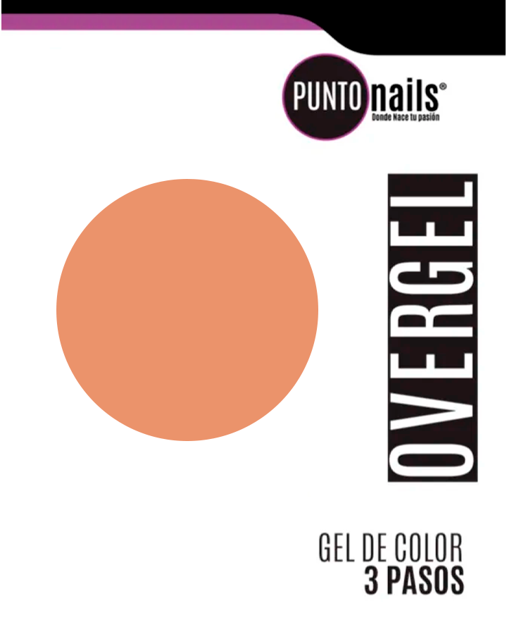 PUNTO NAILS OVERGEL 12 ML. #17 NUDE CLEAR