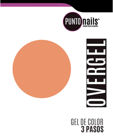 PUNTO NAILS OVERGEL 12 ML. #17 NUDE CLEAR