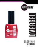 PUNTO NAILS OVERGEL 12 ML. #27 ROJO DE VENECIA