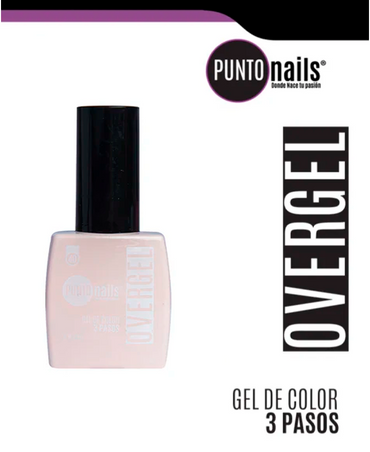 PUNTO NAILS OVERGEL 12 ML. #40 PALO DE ROSA