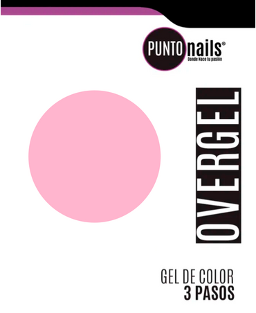 PUNTO NAILS OVERGEL 12 ML. #41 ROSA CANTERA