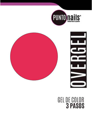 PUNTO NAILS OVERGEL 12 ML. #55 FUCSIA