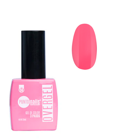 PUNTO NAILS OVERGEL 12 ML. #56 ALGODON DE AZUCAR