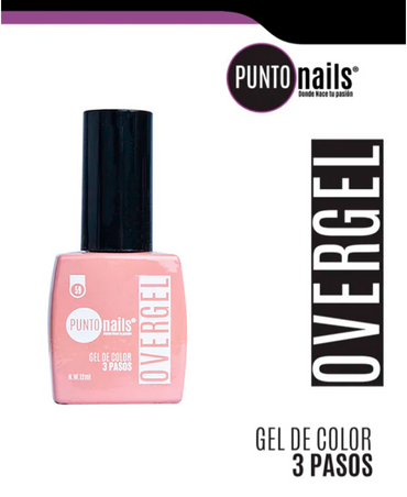 PUNTO NAILS OVERGEL 12 ML. #59 NUDE CAMEL