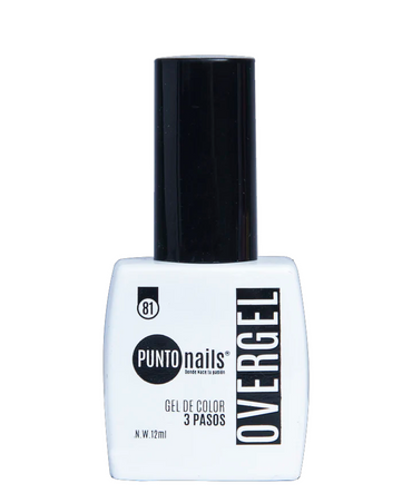 PUNTO NAILS OVERGEL 12 ML. #81 PERLA