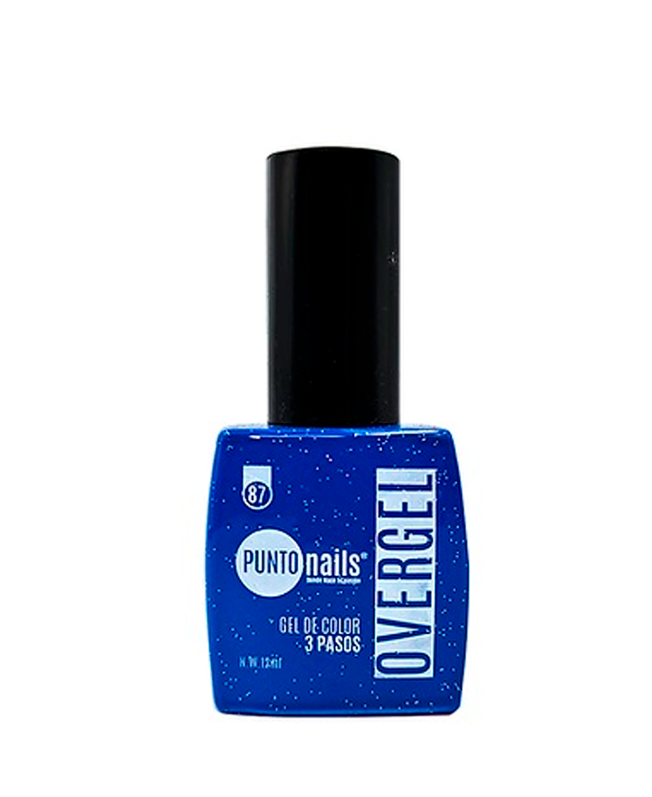 PUNTO NAILS OVERGEL 12 ML. #87 LLUVIA DE ESTRELLAS